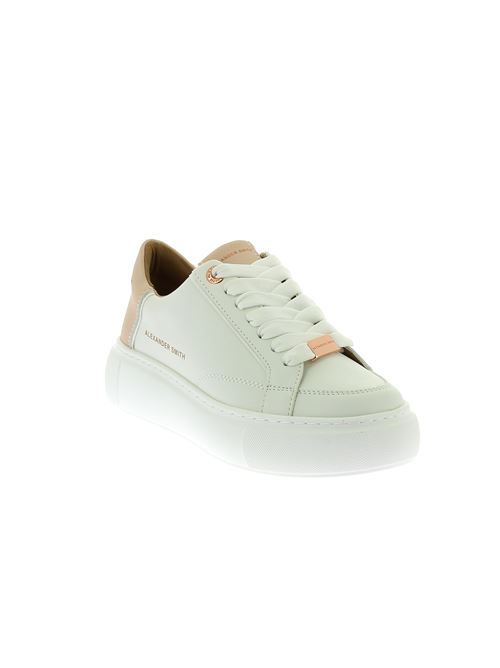 ACBC modello Eco Greenwich sneakers da donna in ecopelle bianca ALEXANDER SMITH | EGW7649WPCX